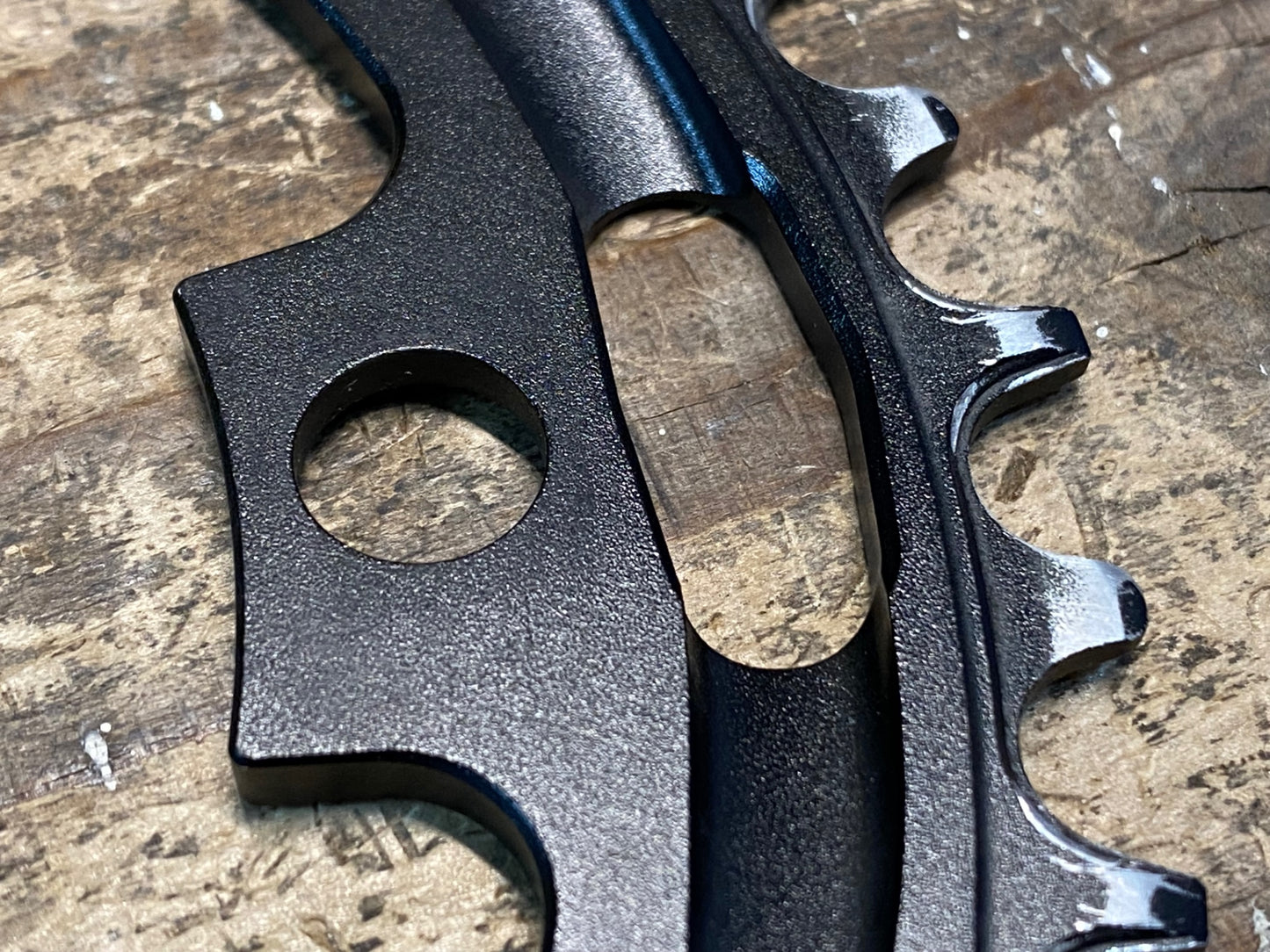 IX729 リデア RIDEA LAMI FLOW チェーンリング 黒 40T BCD110 シマノ11s