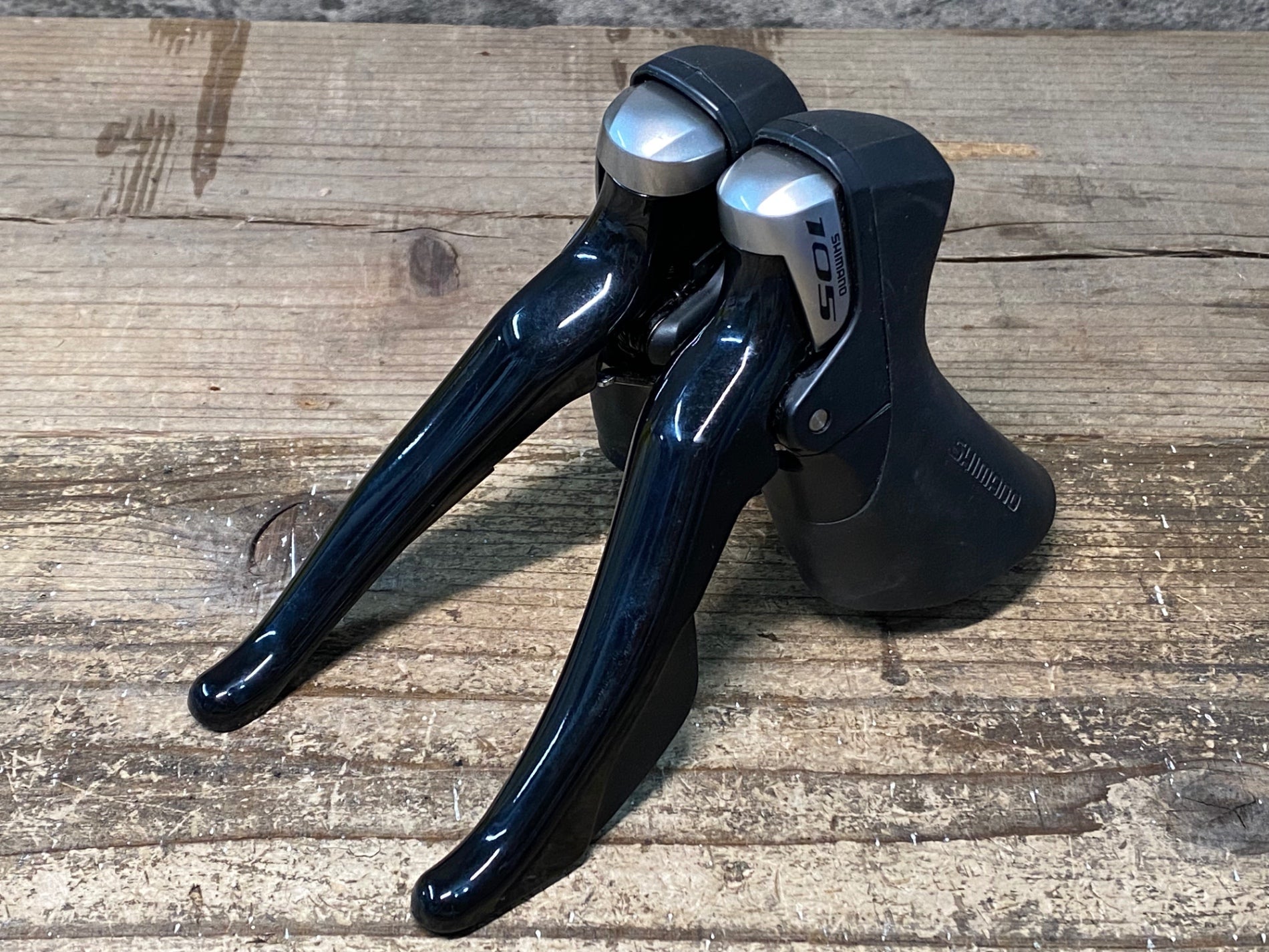 Amazon.co.jp: SHIMANO(シマノ) STIレバー 105 左右セット