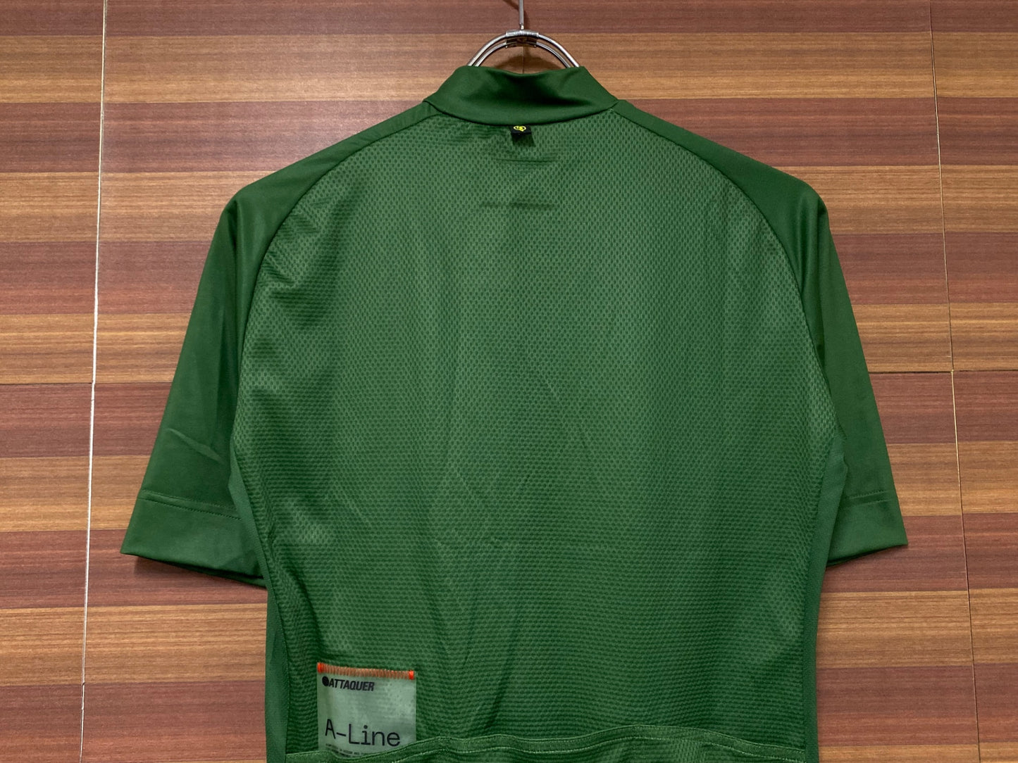 IN315 アタッカー ATTAQUER A-Line 半袖 サイクルジャージ 緑 M