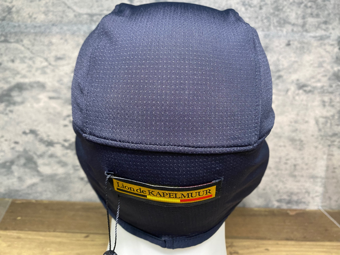 JA935 リオンドカペルミュール Lion de KAPELMUUR スカルキャップ 黒 ONE SIZE 裏起毛