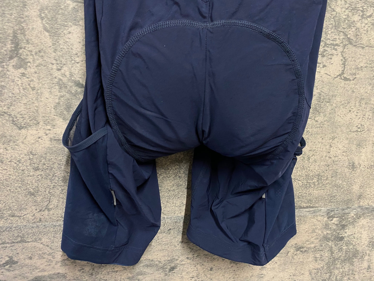 JD495 ラファ Rapha CARGO BIB SHORTS カーゴビブショーツ 白 濃紺 L
