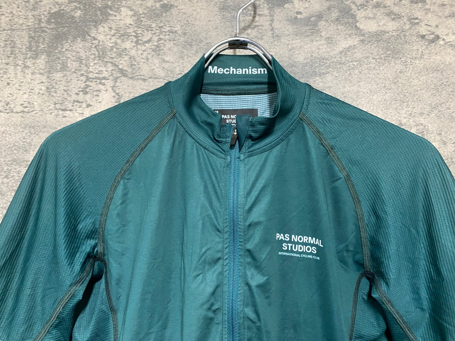 IT117 パスノーマルスタジオ PAS NORMAL STUDIOS Mechanism 半袖 サイクルジャージ 緑 M