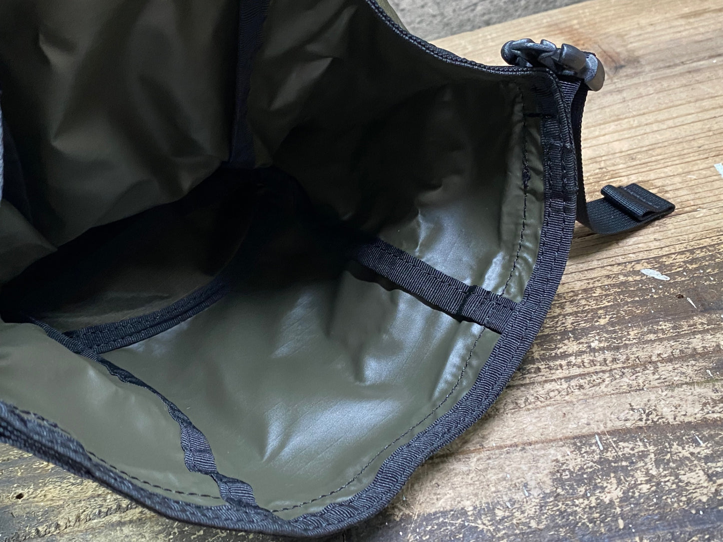 JC761 フェアウェザー FAIRWEATHER seat bag mini サドルバッグ カーキ