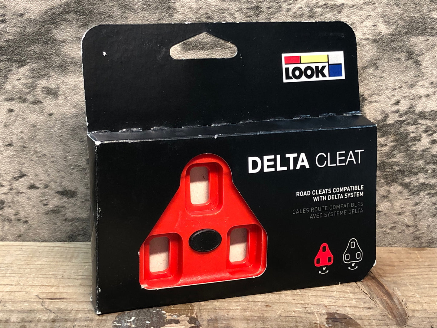 IW042 ルック LOOK DELTA CLEAT レッド 9°