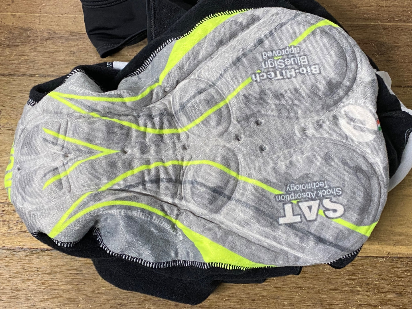 JA269 ジェッセージ GSG ビブタイツ 黒 XS 裏起毛