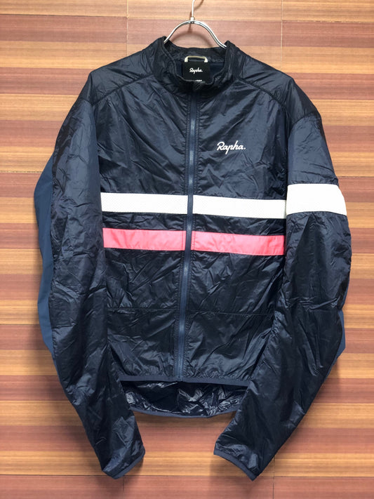 IJ462 ラファ Rapha MENS BREVET INSULATED JACKET 長袖 サイクルジャケット 中綿 黒 XL