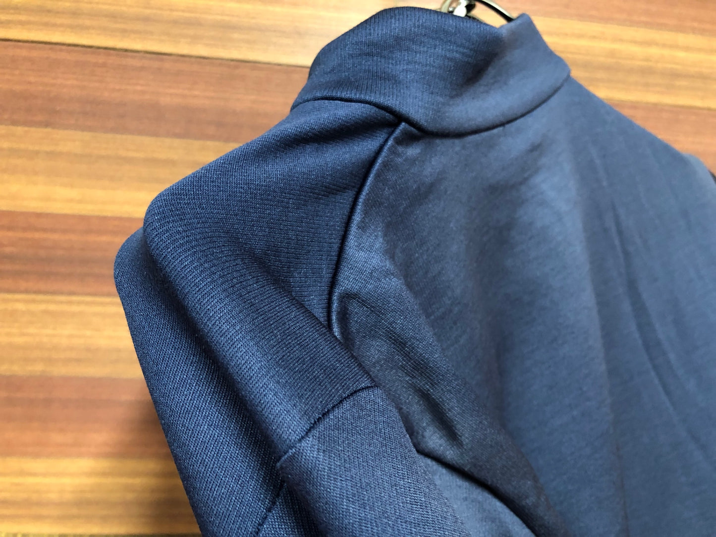 IM454 ラファ Rapha LONG SLEEVE CLASSIC JERSEY 長袖 サイクルジャージ 紺 S ※日焼け