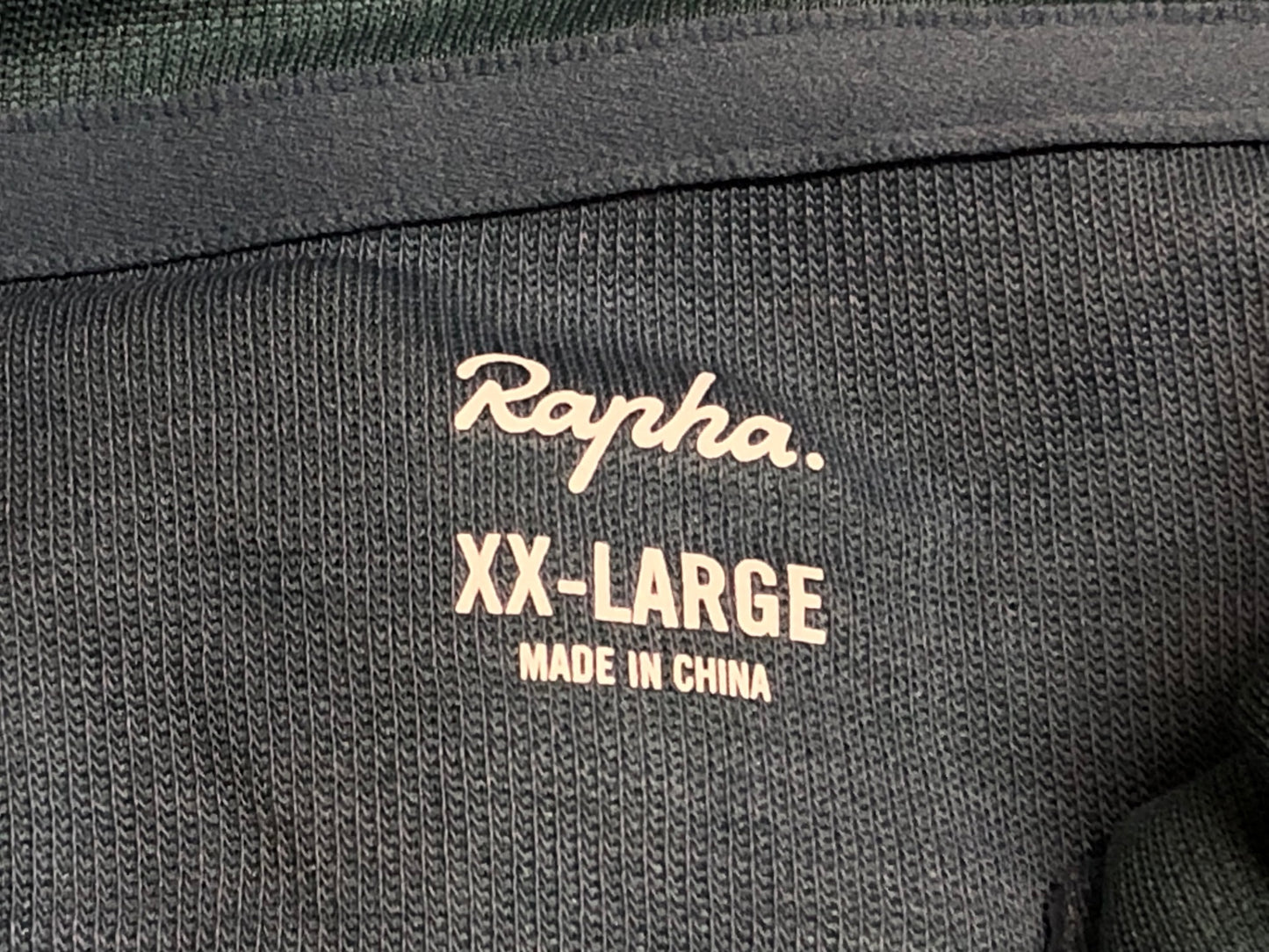IL472 ラファ Rapha MAN'S CLASSIC JERSEY 半袖 サイクルジャージ XXL 青 未使用