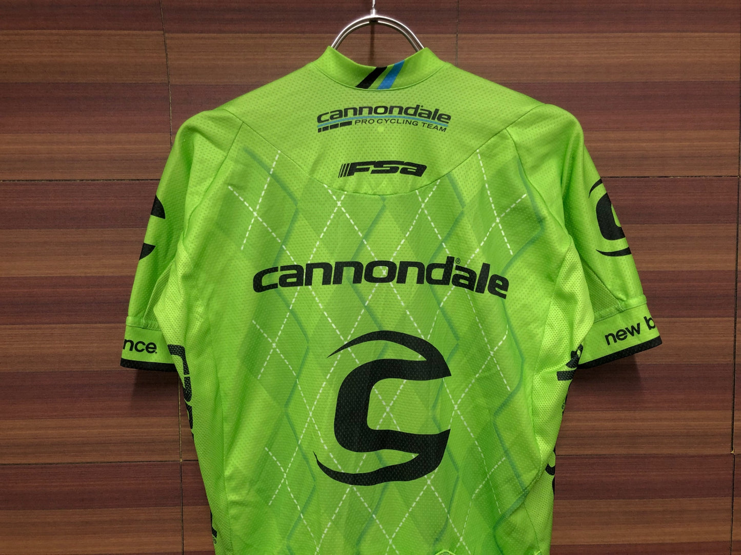 IN744 カステリ CASTELLI 半袖 サイクルジャージ 緑 M Cannondale