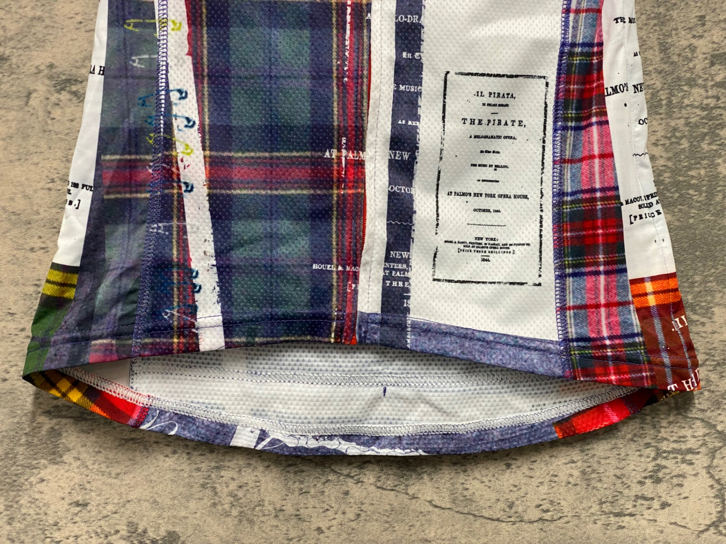 JB212 パンダーニ pandani 半袖 サイクルジャージ 総柄 S