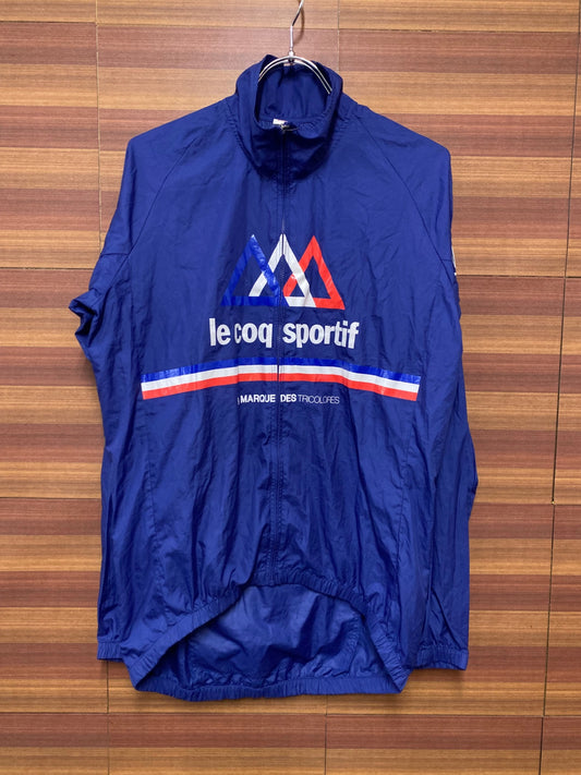 IE699 ルコックスポルティフ le coq sportif 長袖 サイクルジャケット 濃紺 L