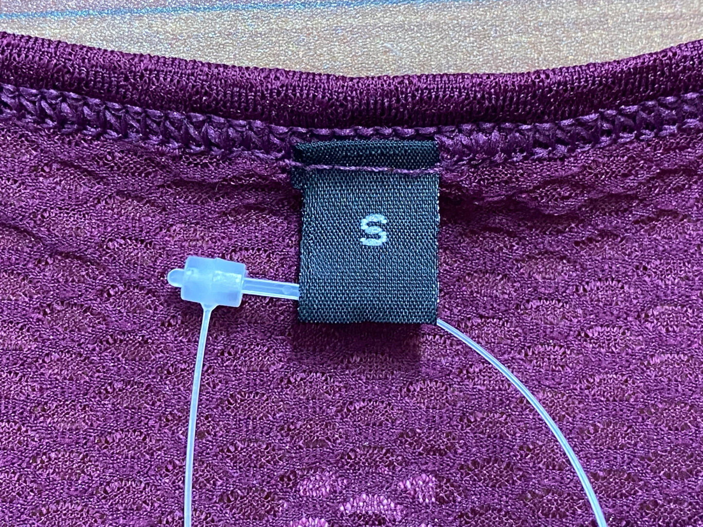 IV067 パスノーマルスタジオ PAS NORMAL STUDIOS Sleeve Less Baselayser ベースレイヤー 紫 S