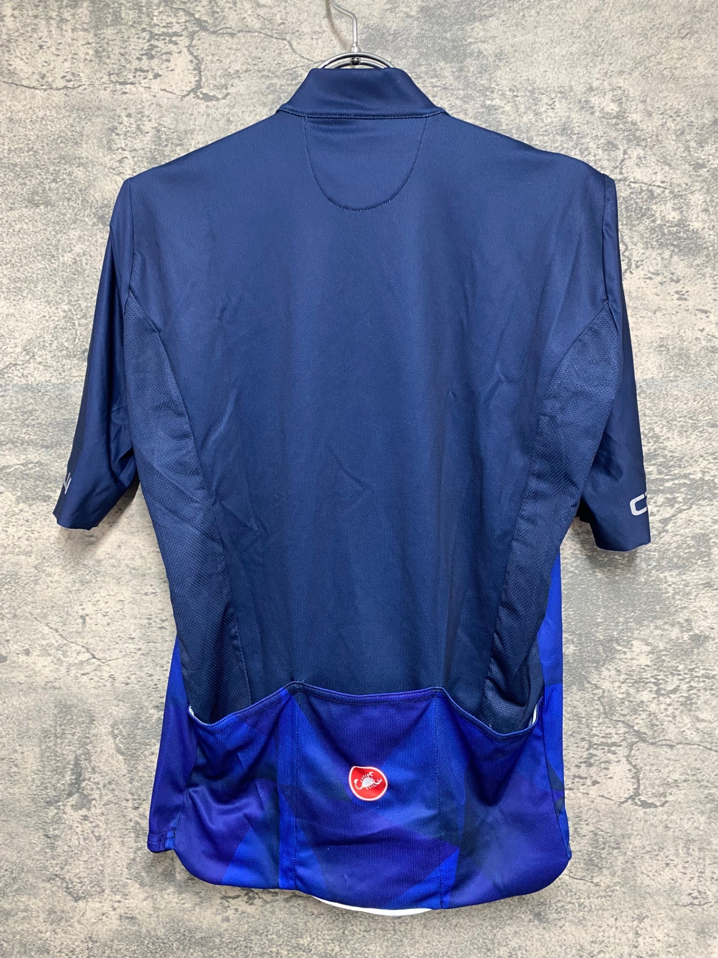 IT361 カステリ CASTELLI 半袖 サイクルジャージ 青 M