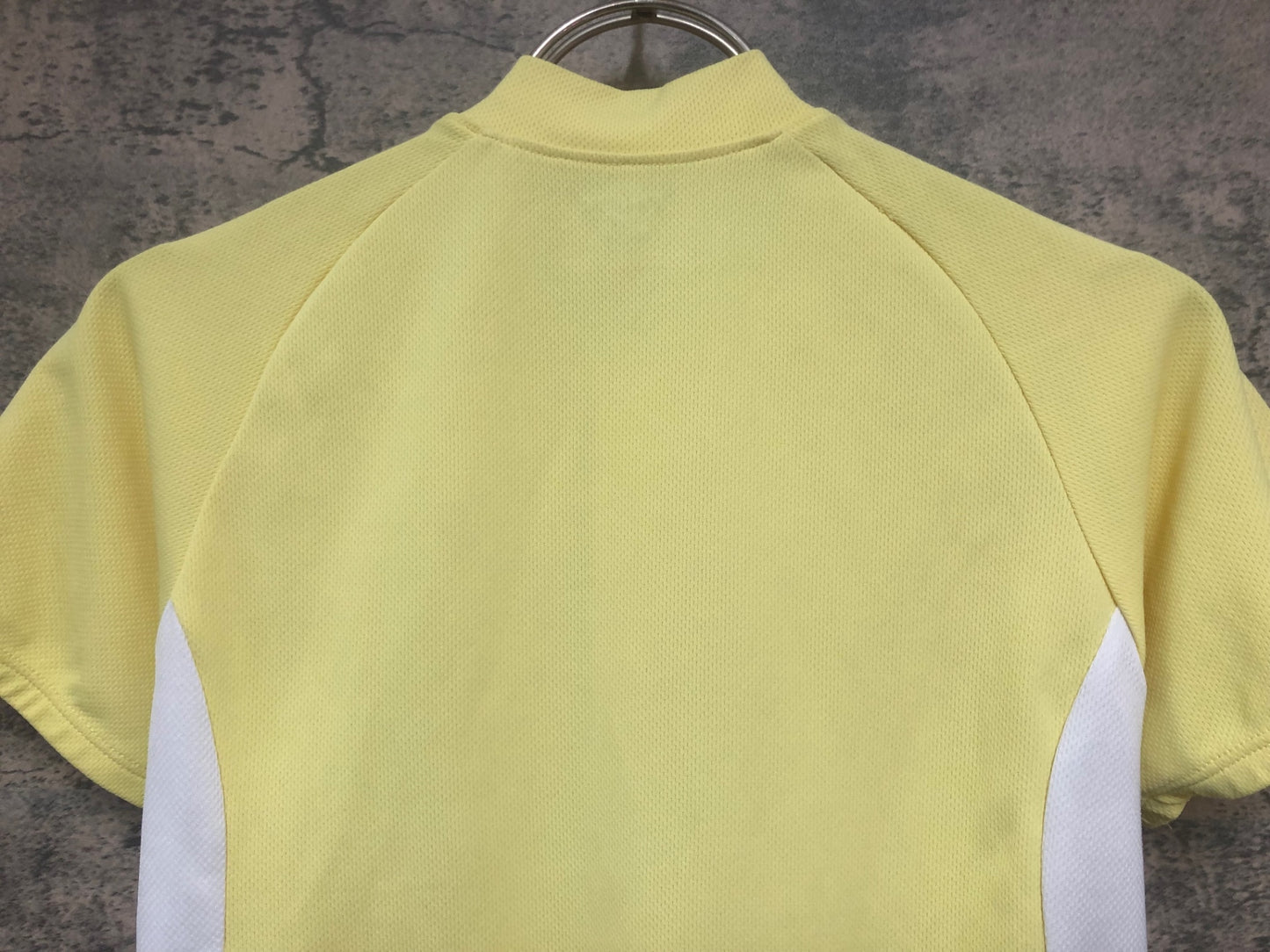 IY168 トレック TREK 半袖 サイクルジャージ 黄 S ハーフジップ