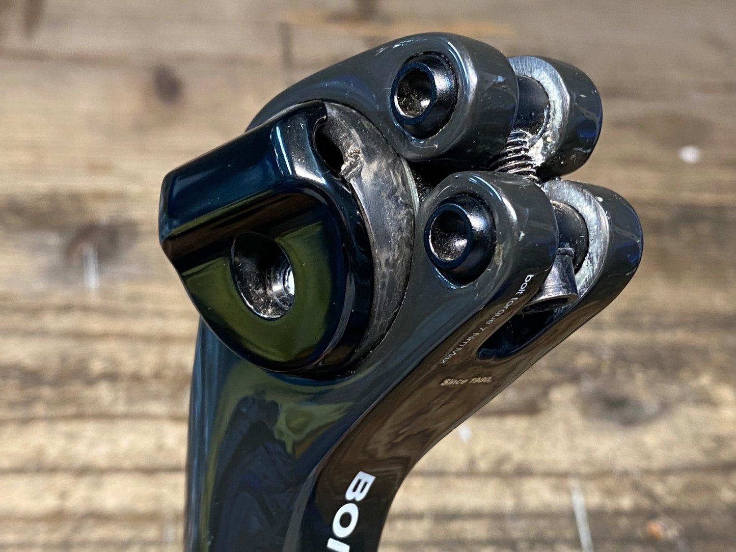 IX437 ボントレガー BONTRAGER XXX カーボン シートポスト 350mm Φ27.2 締め跡