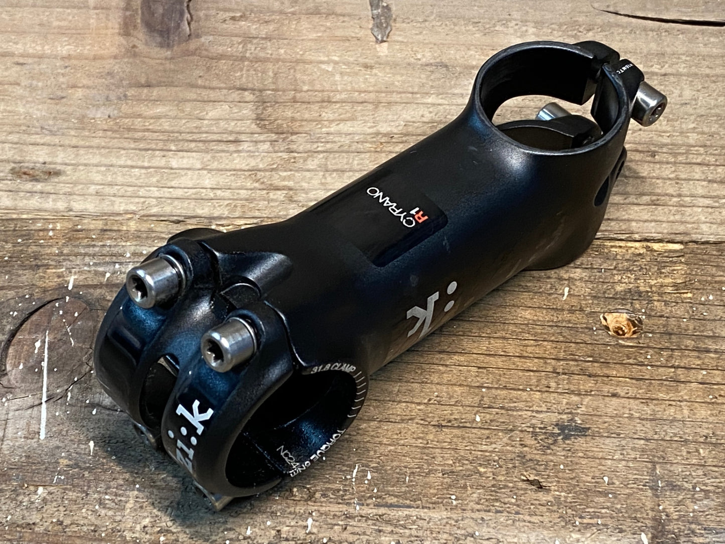 IO635 フィジーク fizik シラノ CYRANO R1 アルミ ステム OS Φ31.8 90mm 7°