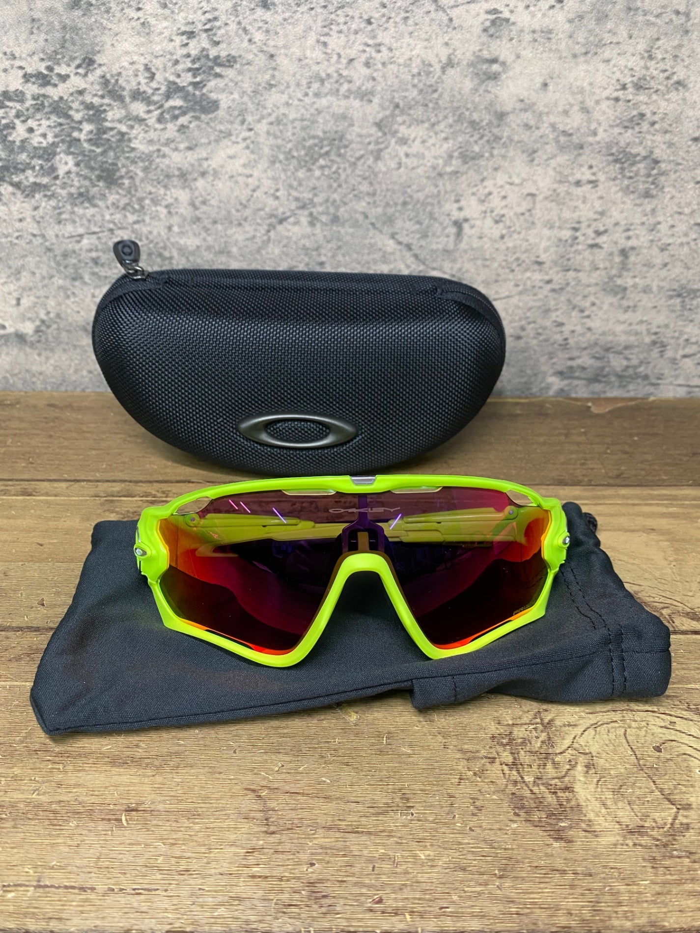 JB142 オークリー OAKLEY JAWBREAKER サングラス アイウェア 黄 PRIZMレンズ