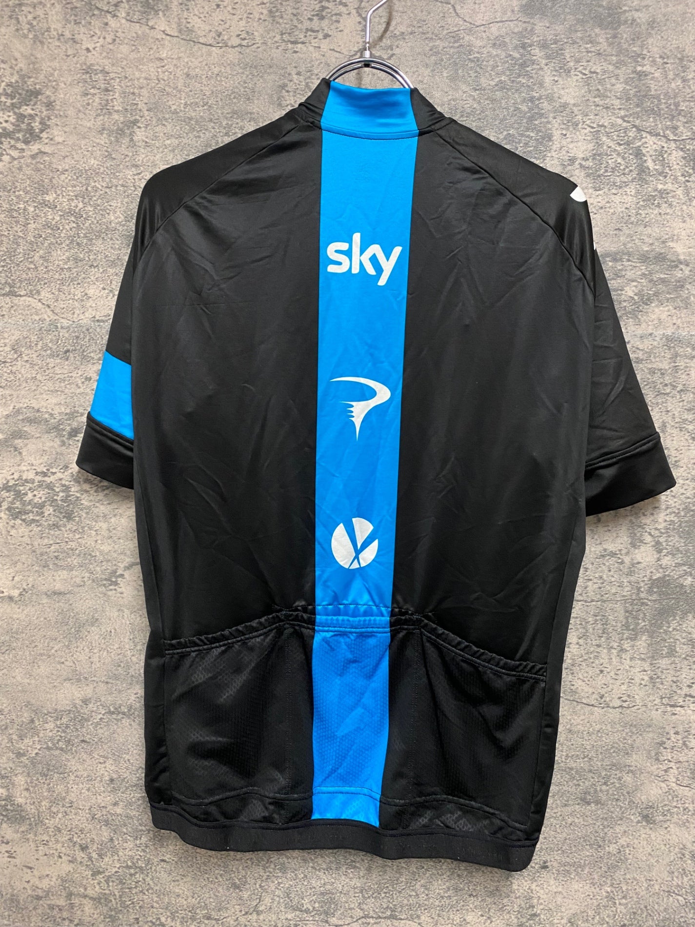 JC809 ラファ Rapha MEN'S PRO TEAM JERSEY 半袖 サイクルジャージ 黒 M TEAM sky