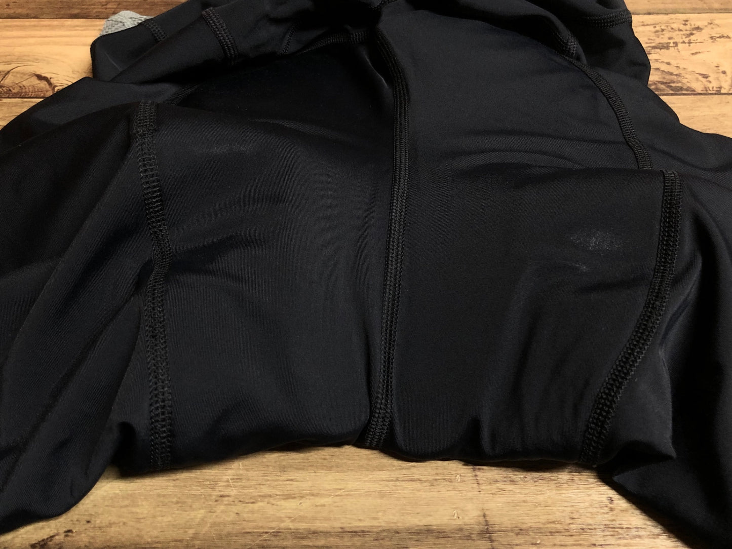 IF907 ラファ Rapha メンズプロチームビブショーツ2 MEN'S PRO TEAM BIB SHORTS 2 AERO BLOCK 黒 L グレー