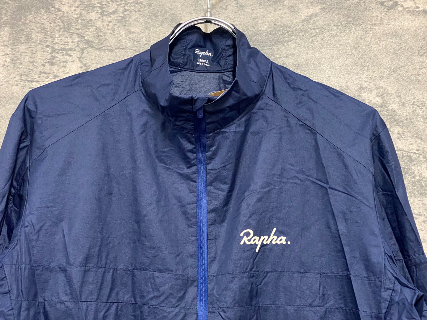 IV522 ラファ Rapha EXPLORE LIGHTWEIGHT JACKET 長袖 ウインドジャケット 濃紺 黒 S