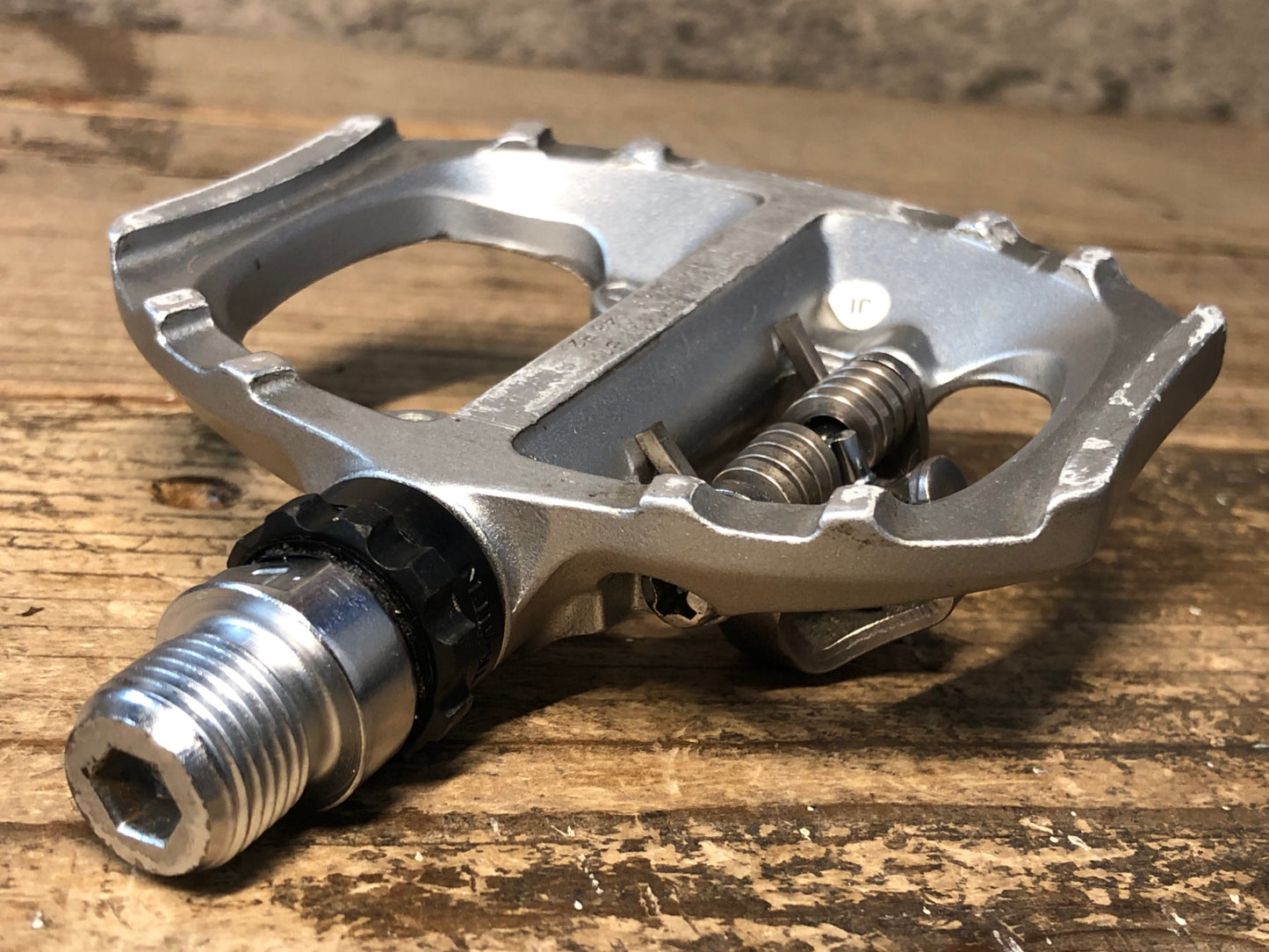 JA728 シマノ SHIMANO PD-A530 ビンディングペダル SPD 片面フラット シルバー