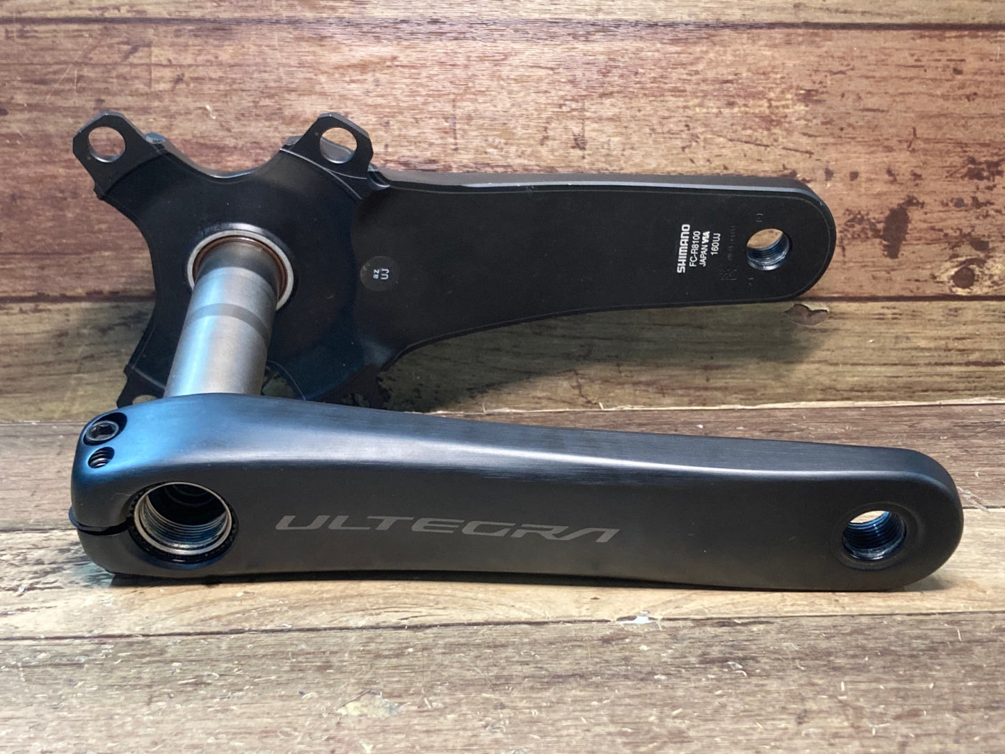 IL291 シマノ SHIMANO アルテグラ ULTEGRA FC-R8100 160mm クランクアームセット ※クランクキャップ欠品