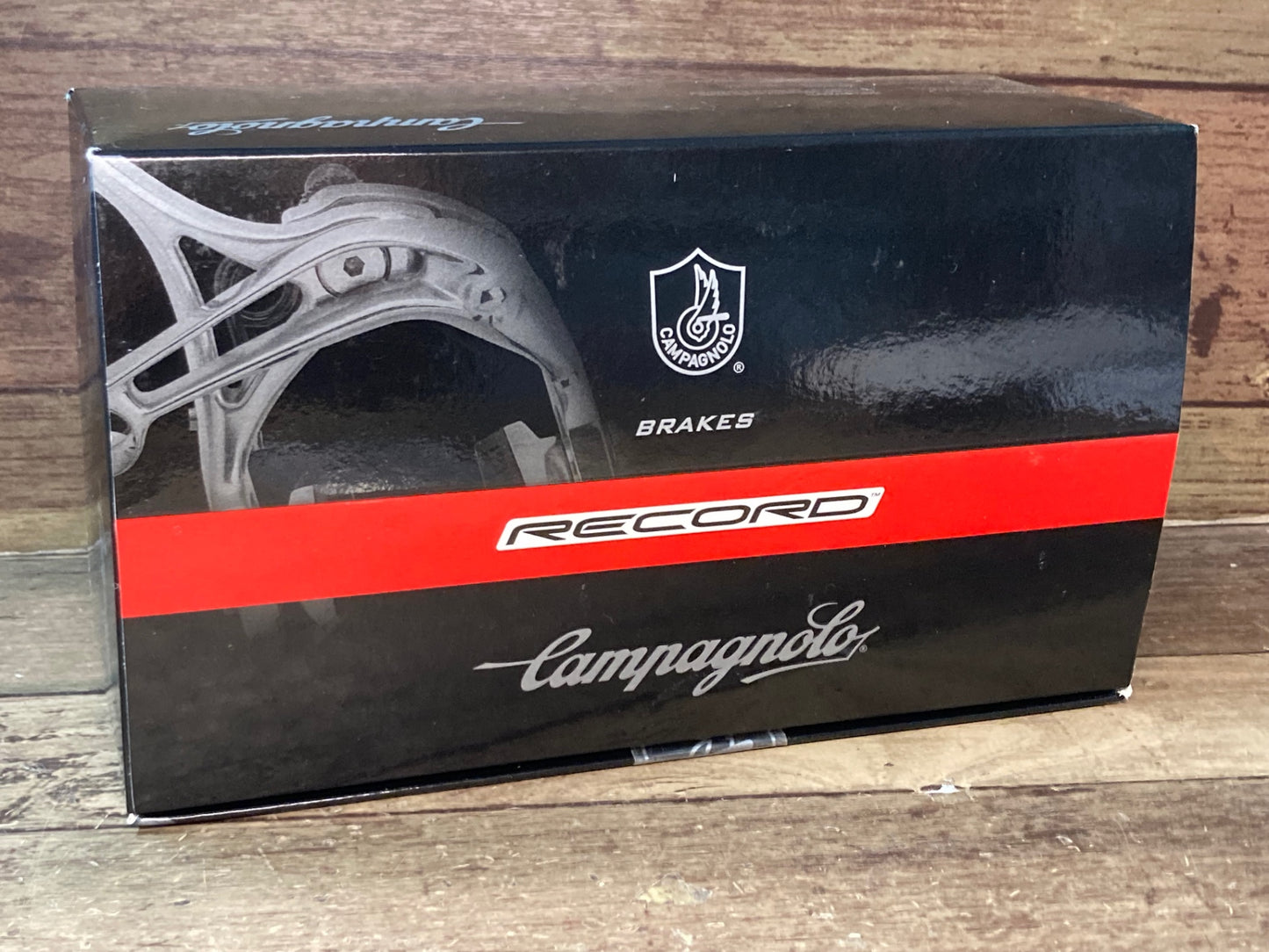 IH464 カンパニョーロ CAMPAGNOLO レコード RECORD 前後キャリパーブレーキセット スケルトン