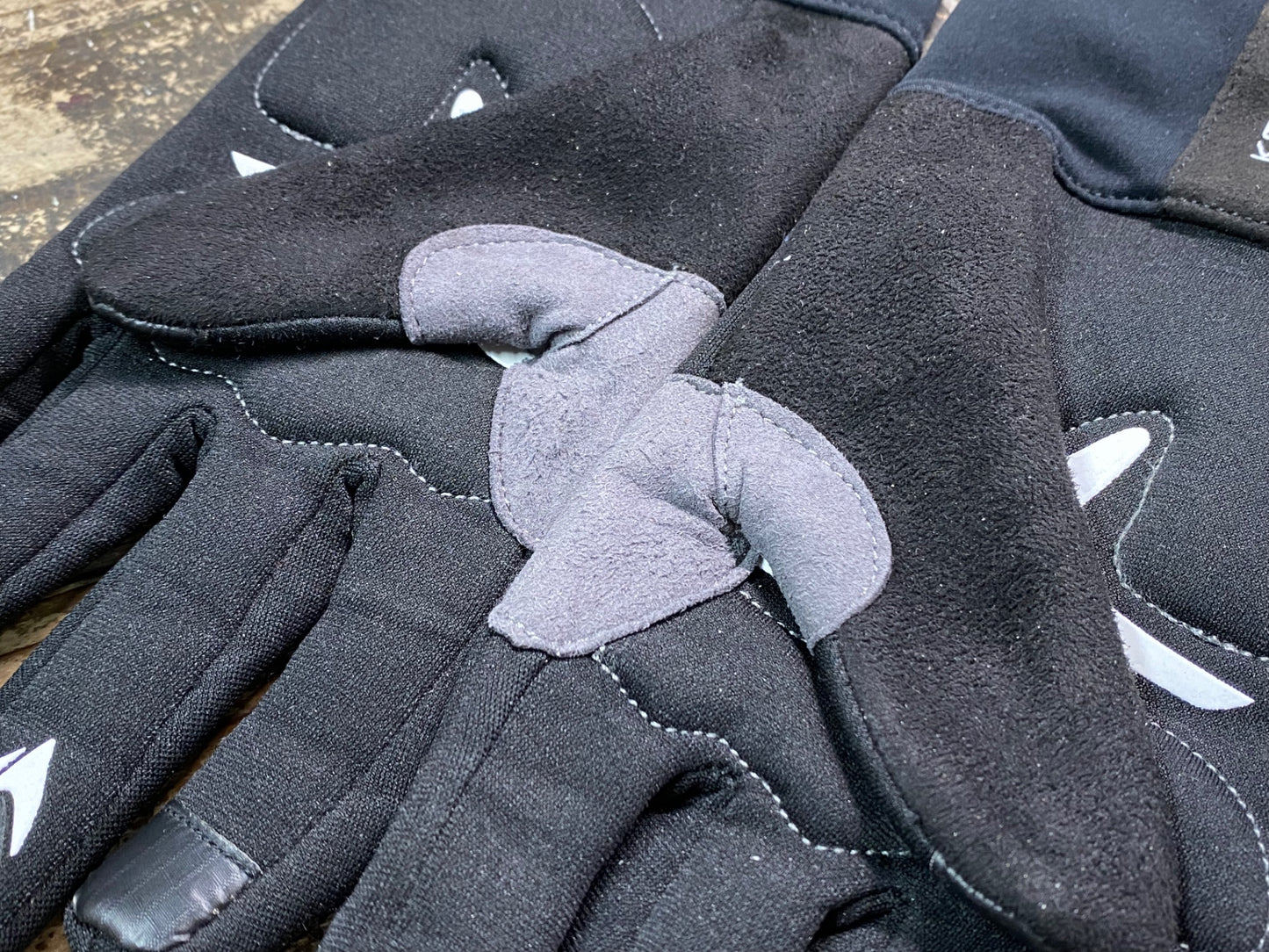 JB456 カペルミュール KAPELMUUR 長指 グローブ 裏起毛 黒 M