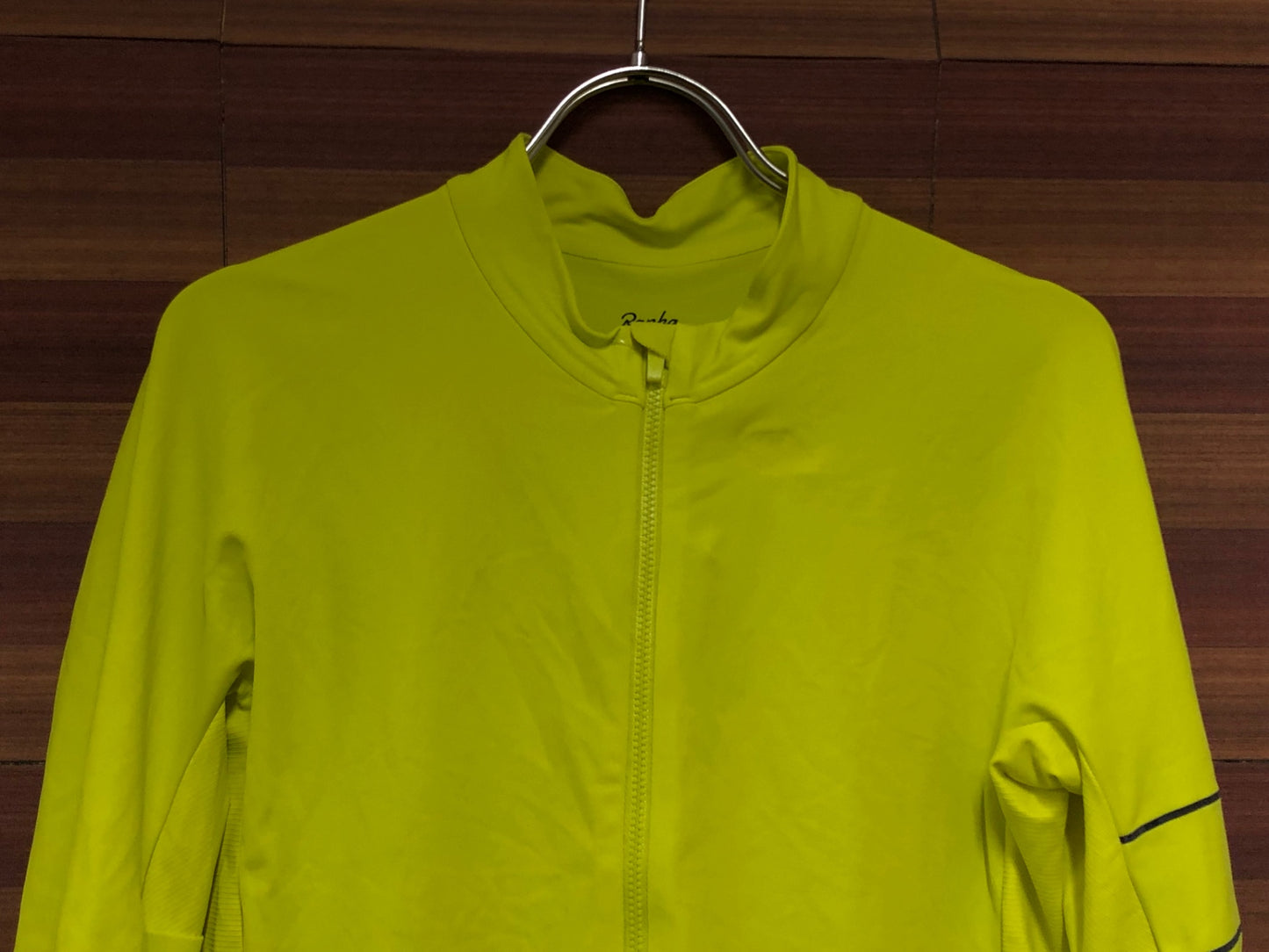 IO419 ラファ Rapha PRO TEAM LONG SLEEVE THERMAL JERSEY 長袖 サイクルジャージ M 黄