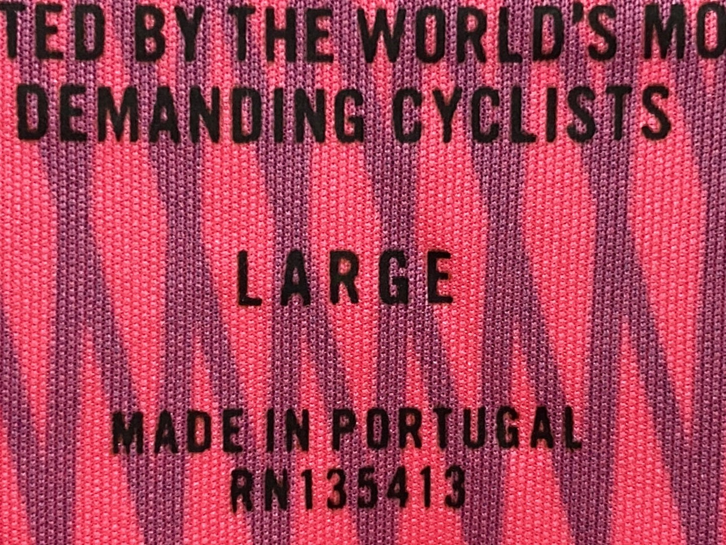 JD383 ラファ Rapha PRO TEAM FLY WEIGHT JERSEY 半袖 サイクルジャージ 黒 ピンク L