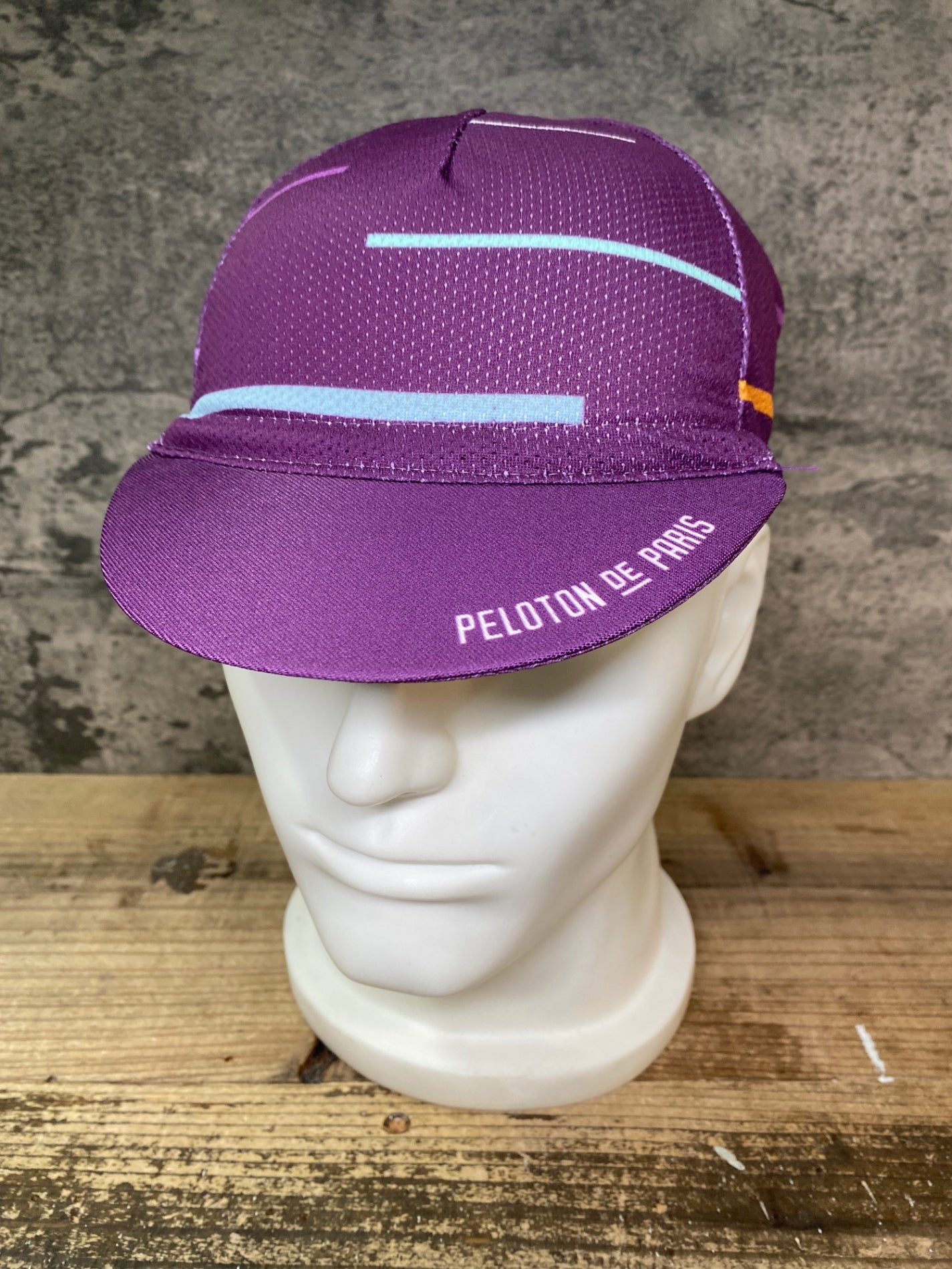 JC065 プロトンドパリ Peloton de Paris サイクルキャップ パープル ワンサイズ