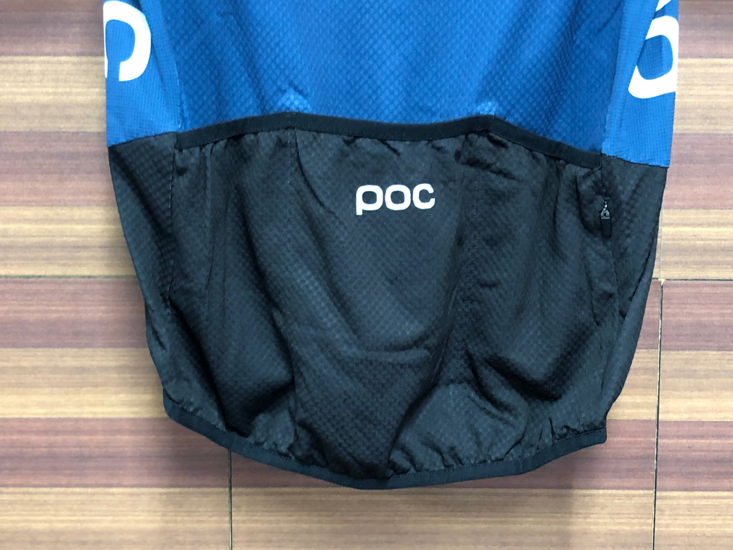 IS465 POC 半袖 サイクルジャージ 赤 紺 M