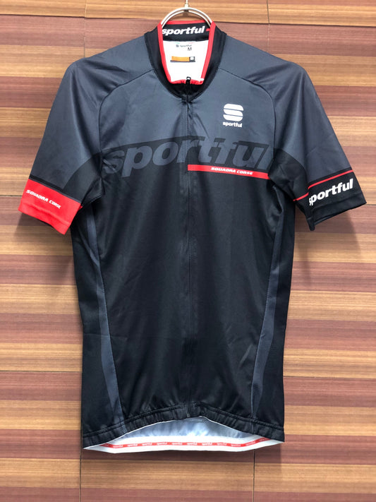 IS291 スポーツフル Sportful 半袖 サイクルジャージ 黒 M