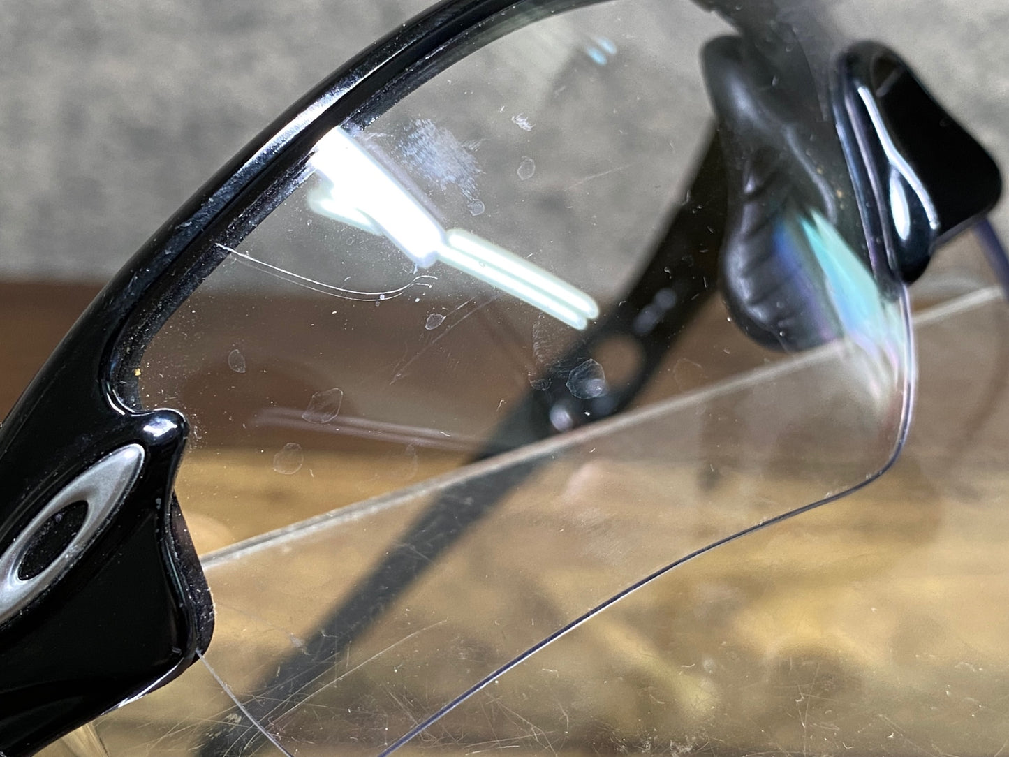 JA656 オークリー OAKLEY レーダー Radar アイウェア サングラス 黒 レンズクリア