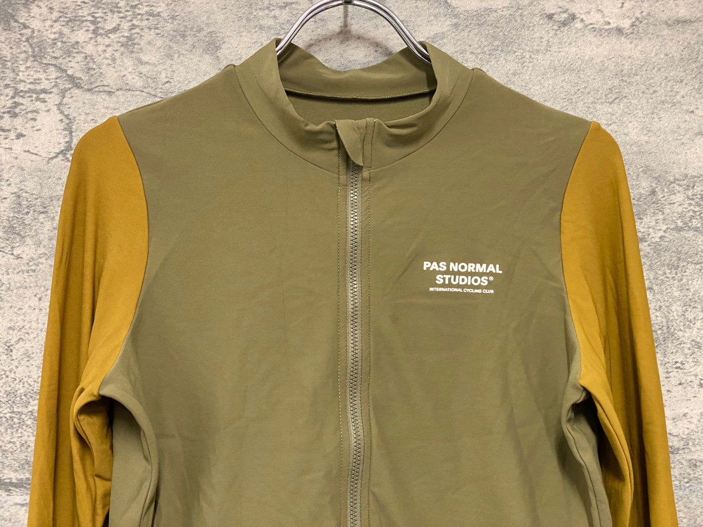 JA890 パスノーマルスタジオ PAS NORMAL STUDIOS 長袖 サイクルジャージ 茶色 L