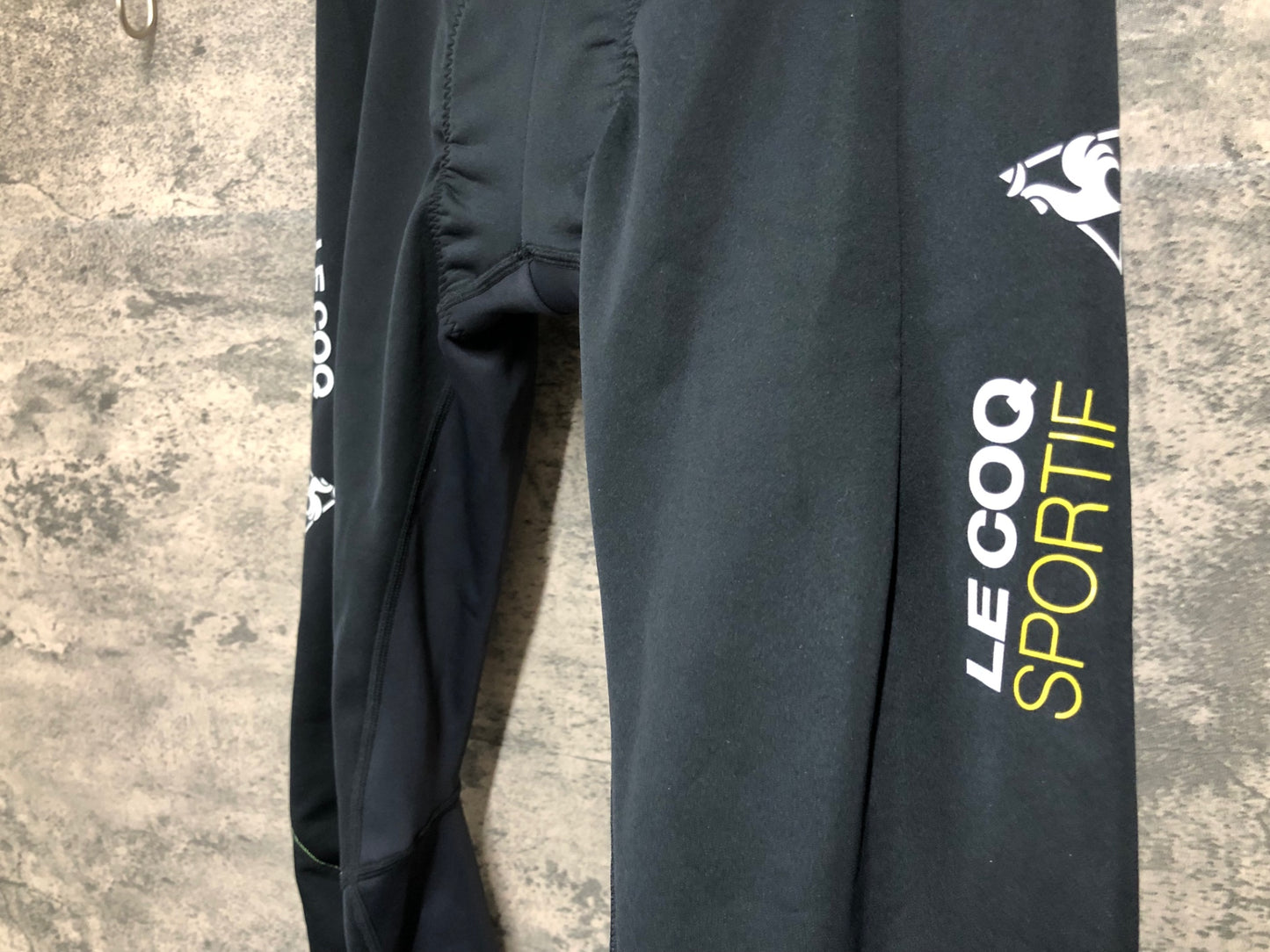 JC355 ルコックスポルティフ le coq sportif レーサータイツ 黒 O 裏起毛