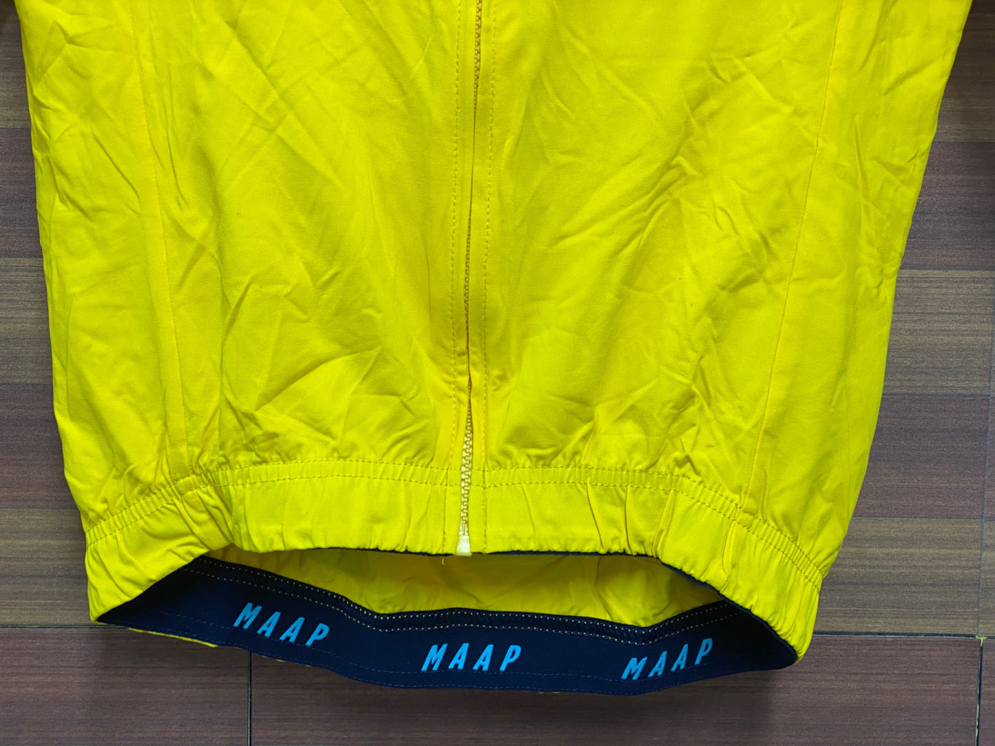 IV079 マープ MAAP Training Jersey 半袖サイクルジャージ 黄 S