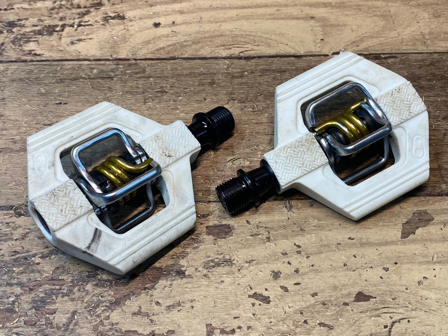 II669 クランクブラザーズ crankbrothers キャンディ CANDY1 ビンディングペダル ホワイト