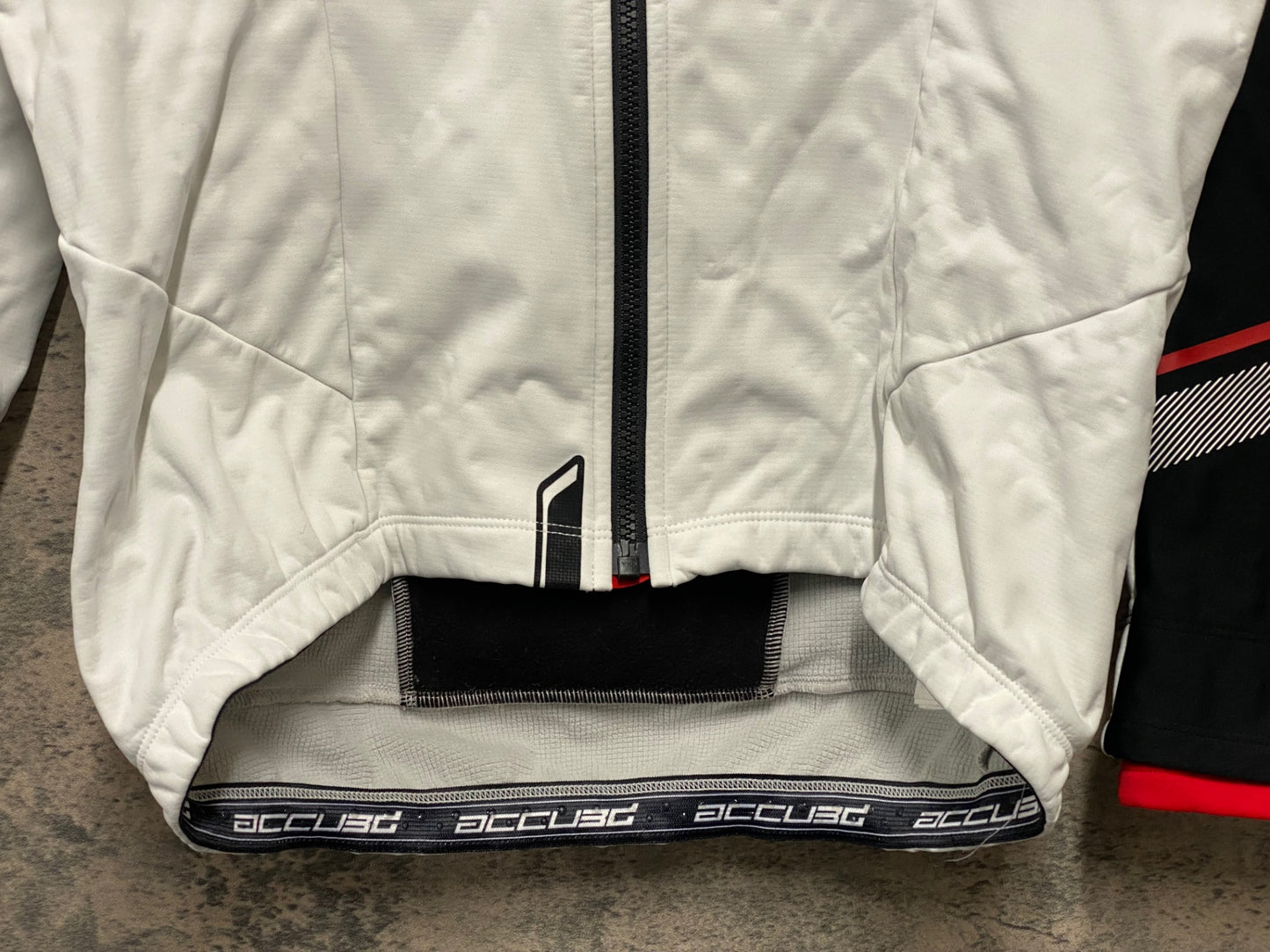 JC091 シマノ SHIMANO ACCU3GR 長袖 サイクルジャケット 黒 白 L