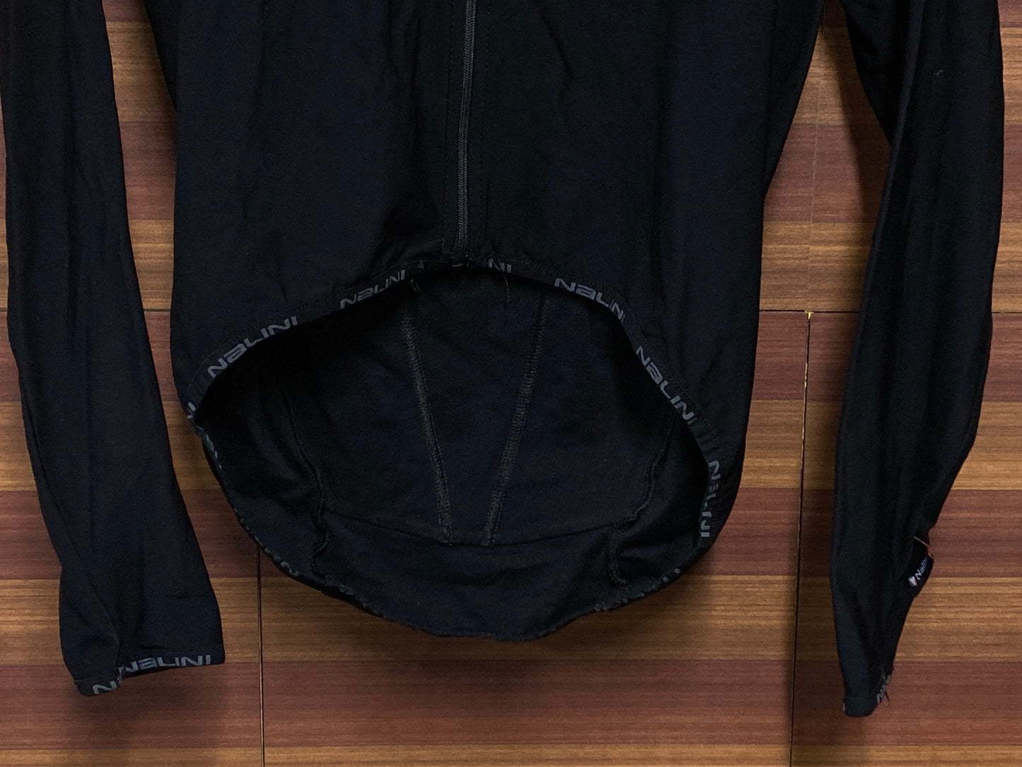 IR859 ナリーニ Nalini 長袖 サイクルジャージ 黒 L ※タグ無し