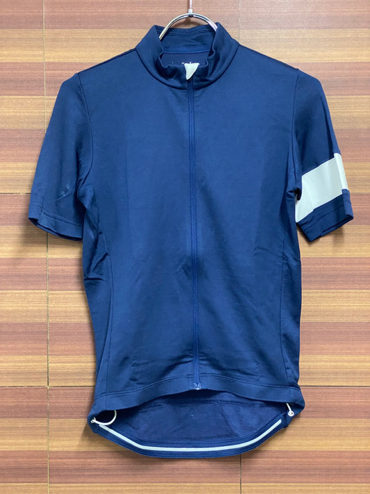 HU785 ラファ Rapha MEN'S CLASSIC JERSEY 半袖 紺 XS