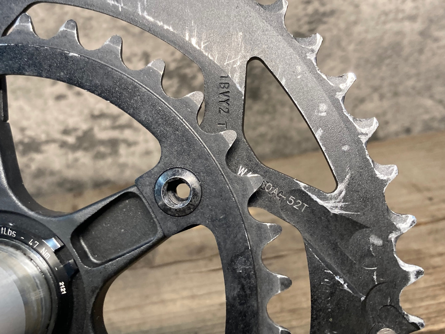 IJ587 キャノンデール Cannondale One クランクセット 52/36T 2S 170mm