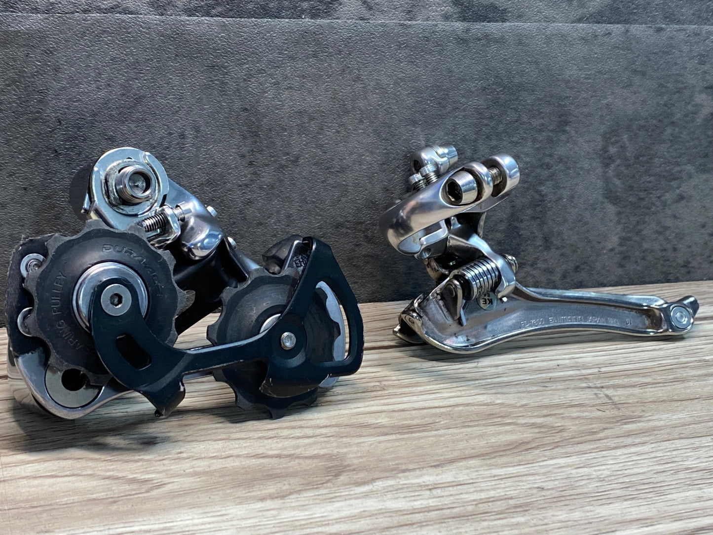 IN714 シマノ SHIMANO デュラエース DURA-ACE FD-7800 RD-7800 前後ディレイラーセット バンド式φ34.9