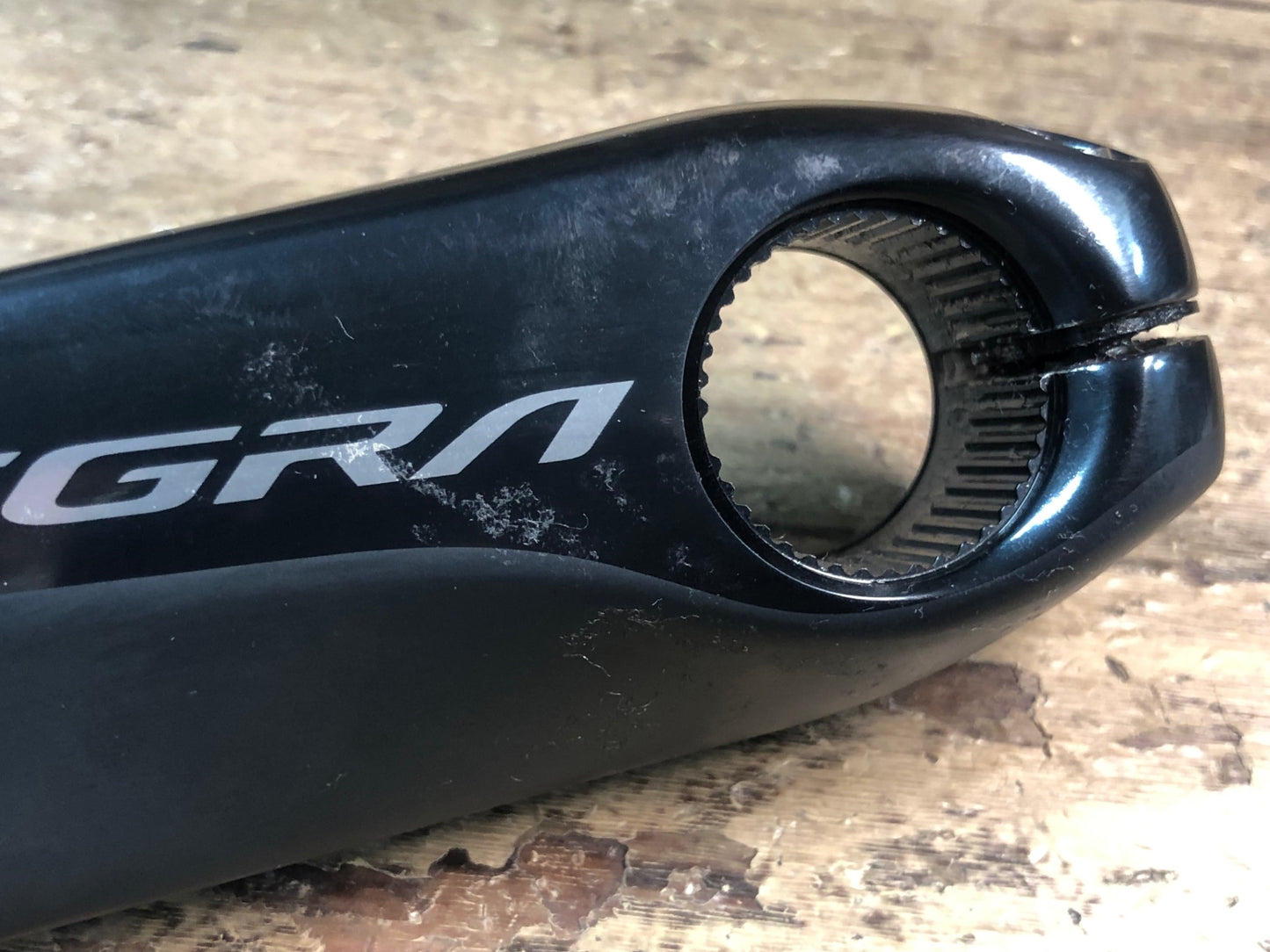 IN331 4iii シマノ SHIMANO アルテグラ ULTEGRA FC-R8000 左クランク 170mm パワーメーター 動作確認済み