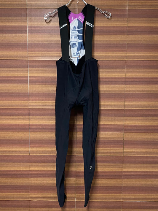 IN083 アソス assos ミレ MILLE ビブタイツ 裏起毛 黒 S