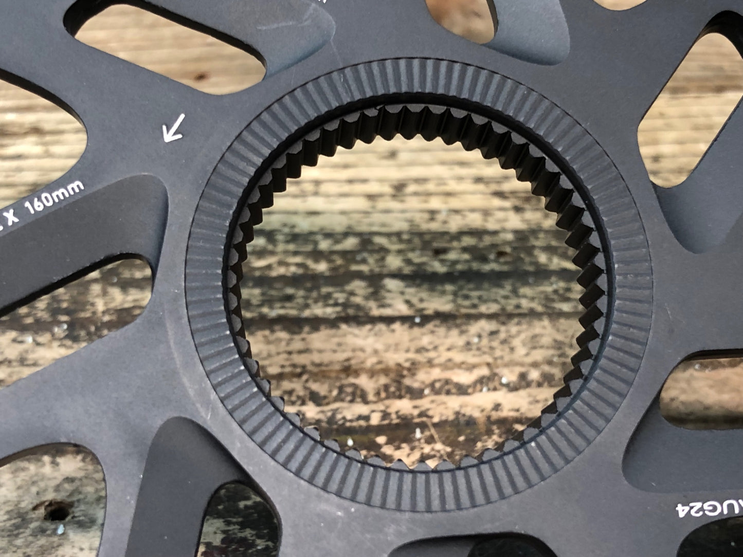 JC372 スラム SRAM Paceline X Rotor 160mm センターロック ブレーキローター 2枚セット