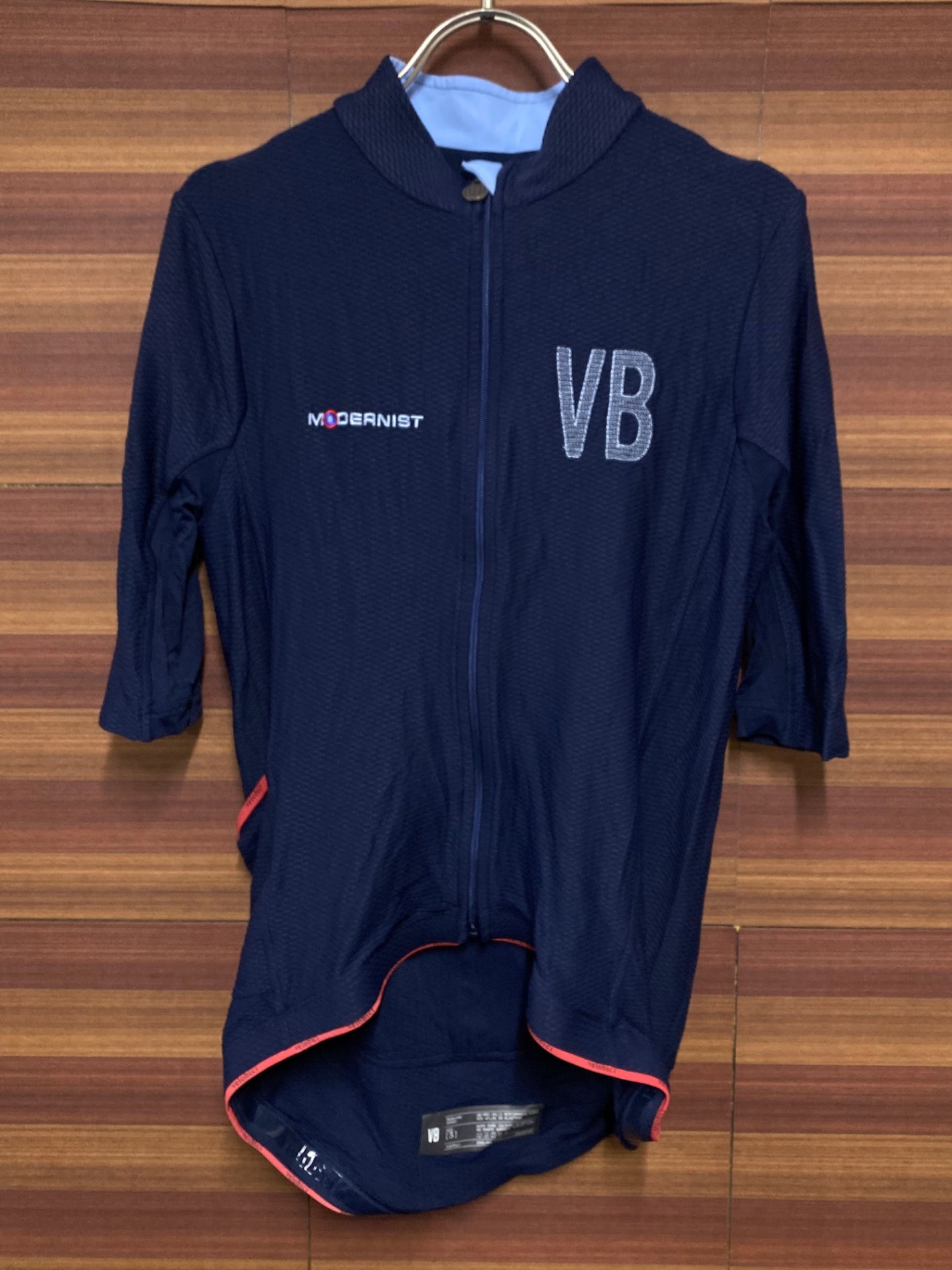 IO519 ヴェロビチ velobici MODERNIST JERSEY 半袖 サイクルジャージ 紺 5