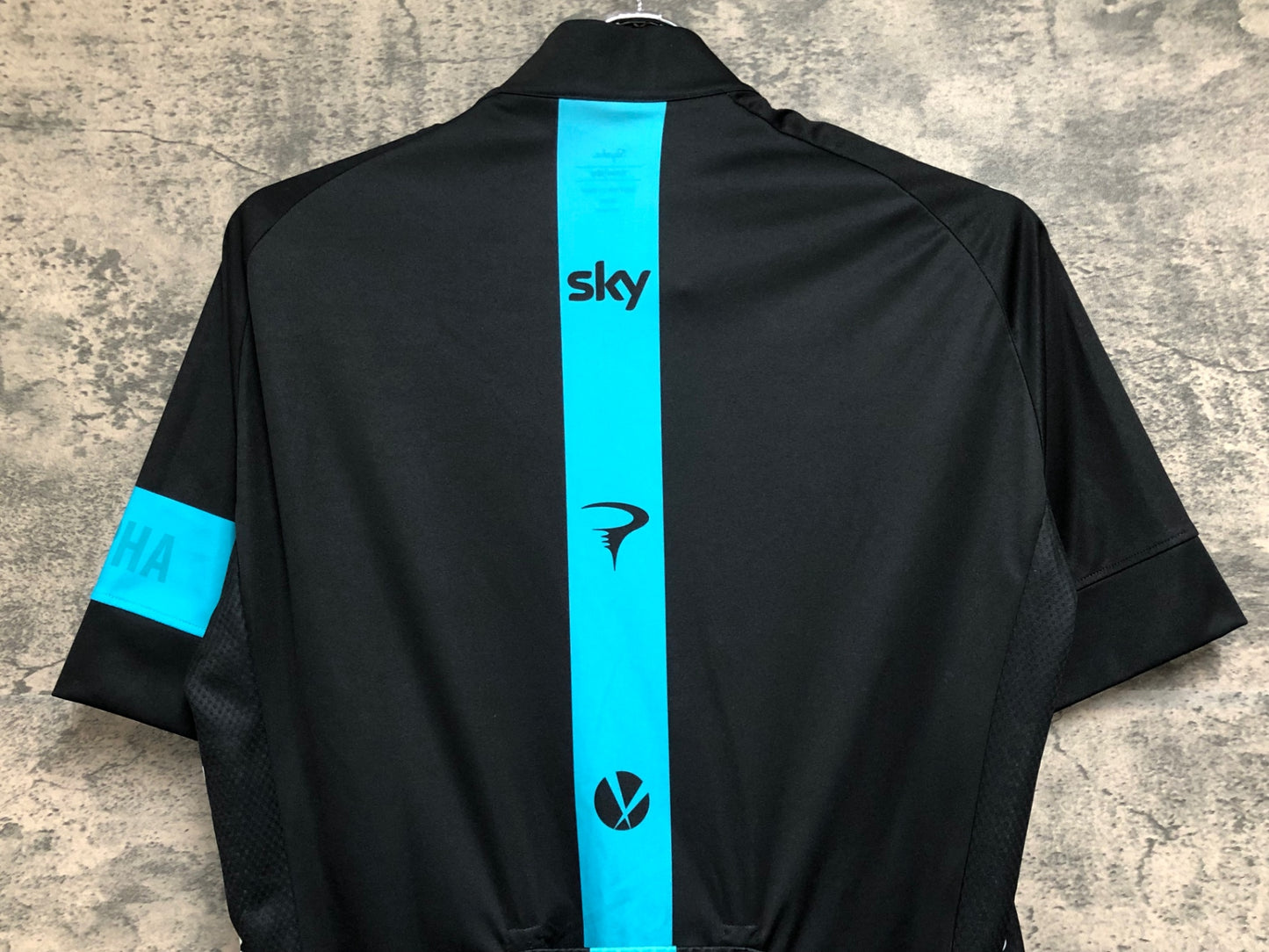 JC814 ラファ Rapha MEN'S REPLICA JERSEY 半袖 サイクルジャージ 黒 M TEAM sky