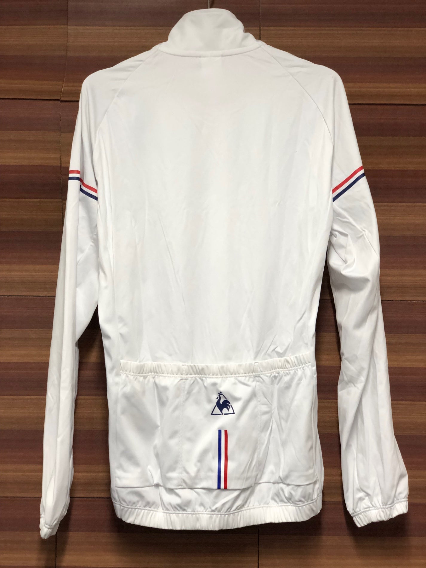 IT956 ルコックスポルティフ le coq sportif 長袖 サイクルジャージ 白 L