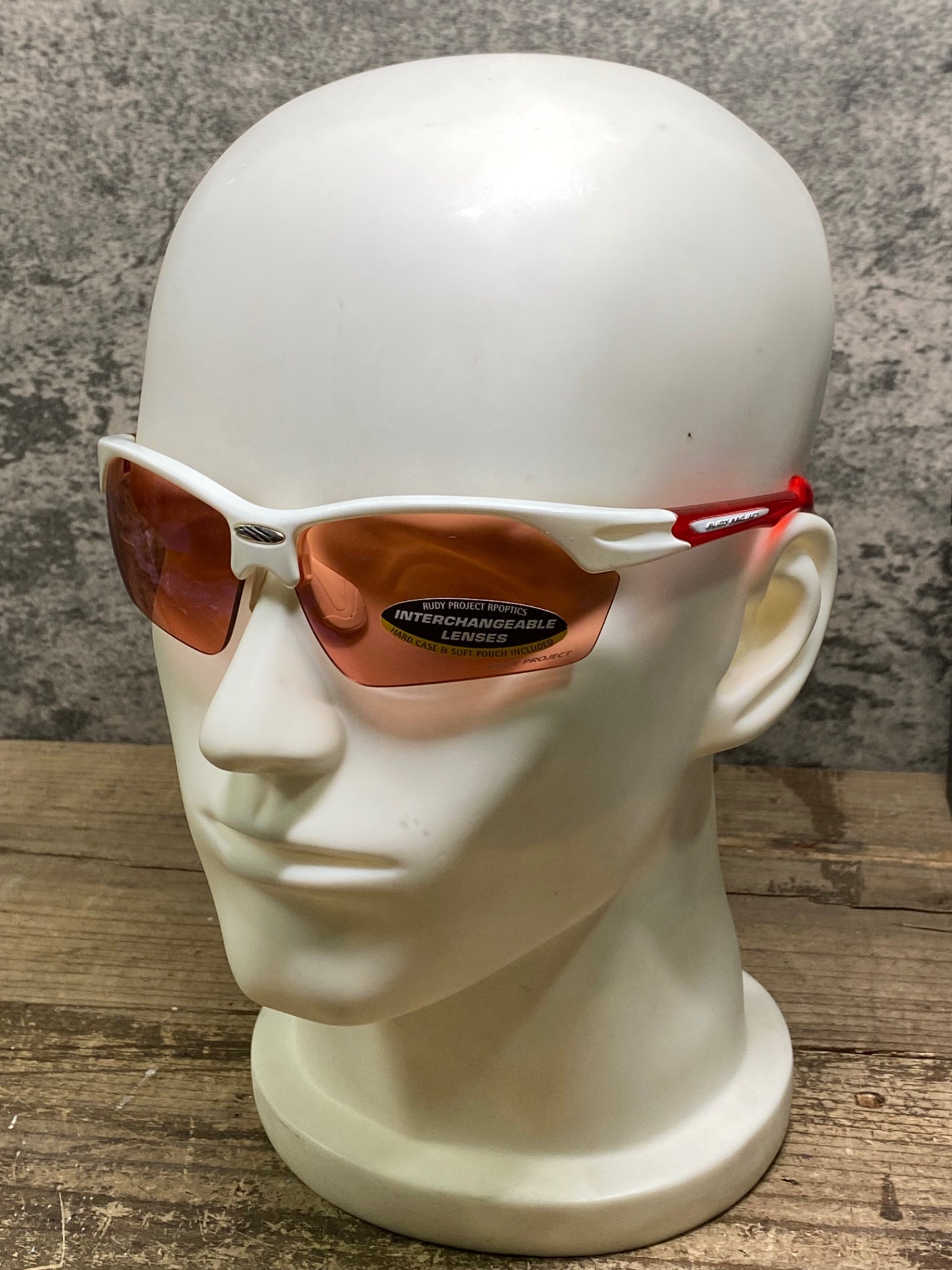 IZ598 ルディプロジェクト RUDY PROJECT SWIFTY アイウェア サングラス 白赤